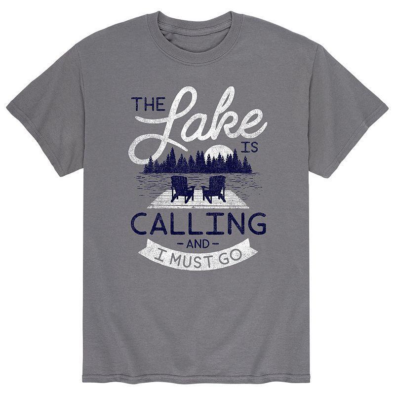 Mens The Lake Is Calling And I Must Go Tee Product Image