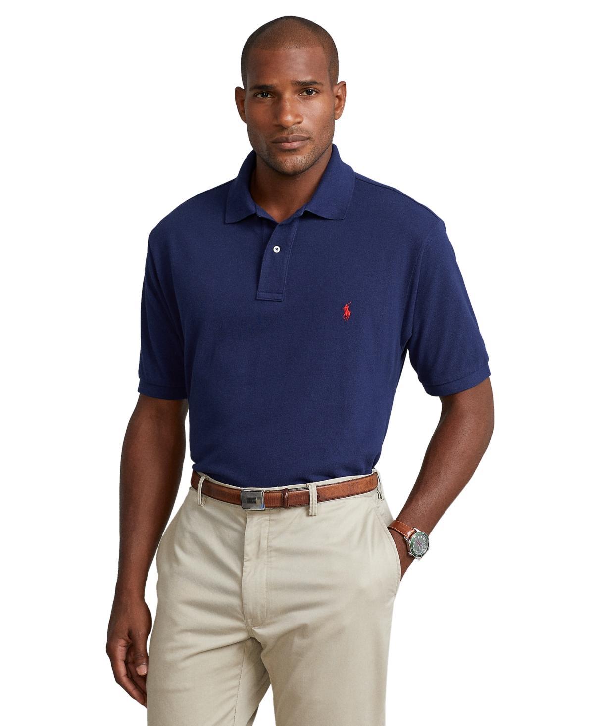 Polo Ralph Lauren Mens Big & Tall Classic-Fit Cotton Mesh Polo Product Image