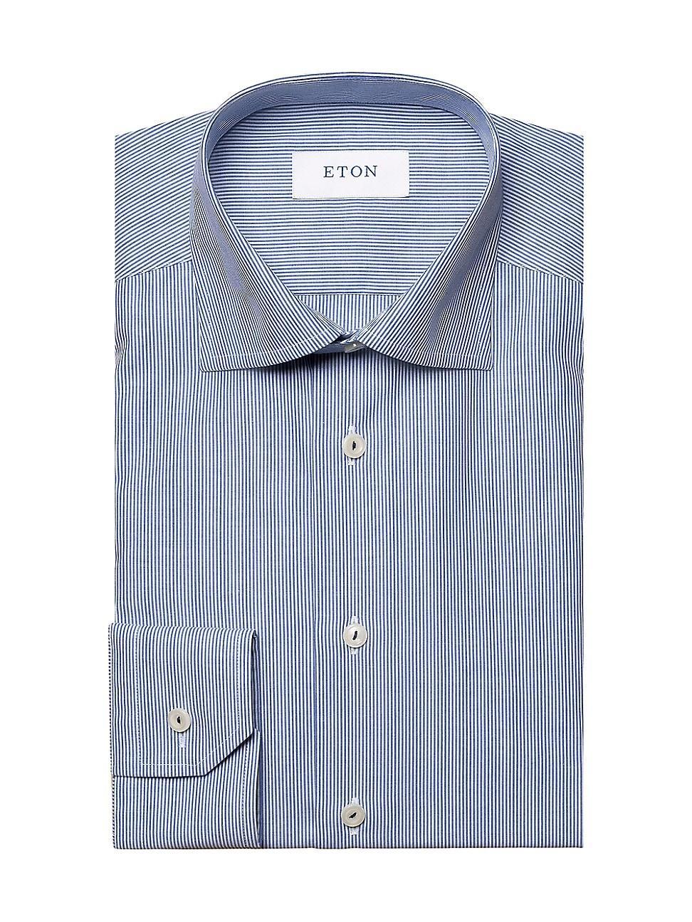 Eton Slim Fit Stripe Dress Shirt Product Image