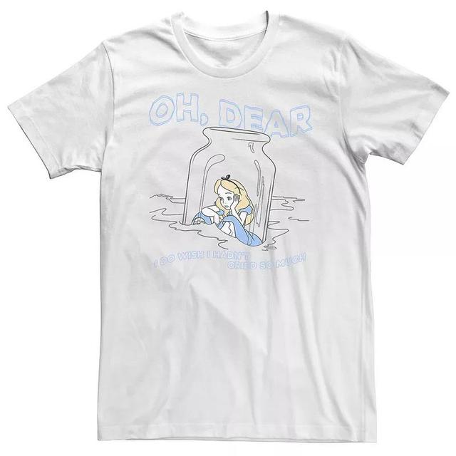 Big & Tall Disney Alice In Wonderland I Do Wish I Hadnt Cried So Much Tee, Mens Product Image