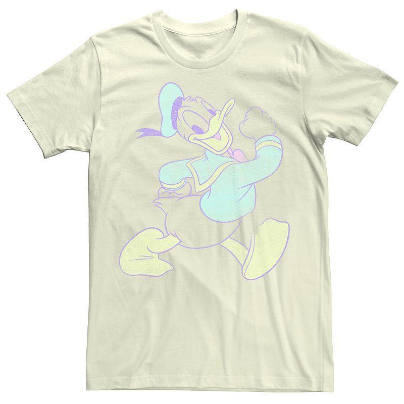 Mens Disney Mickey And Friends Donald Duck Neon Portrait Tee Product Image