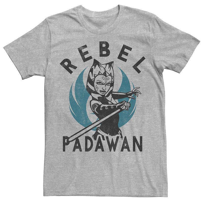 Mens Star Wars: Clone Wars Ahsoka Rebel Padawan Portrait Tee Product Image