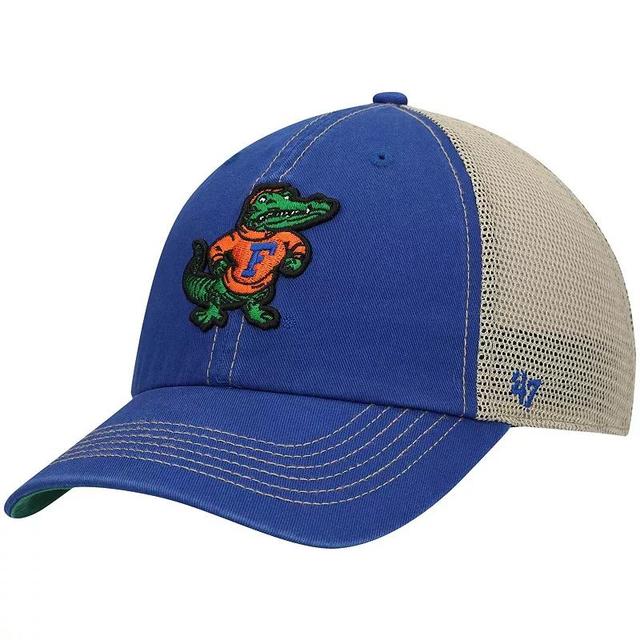 Mens Royal Florida Gators Trawler Trucker Snapback Hat Product Image