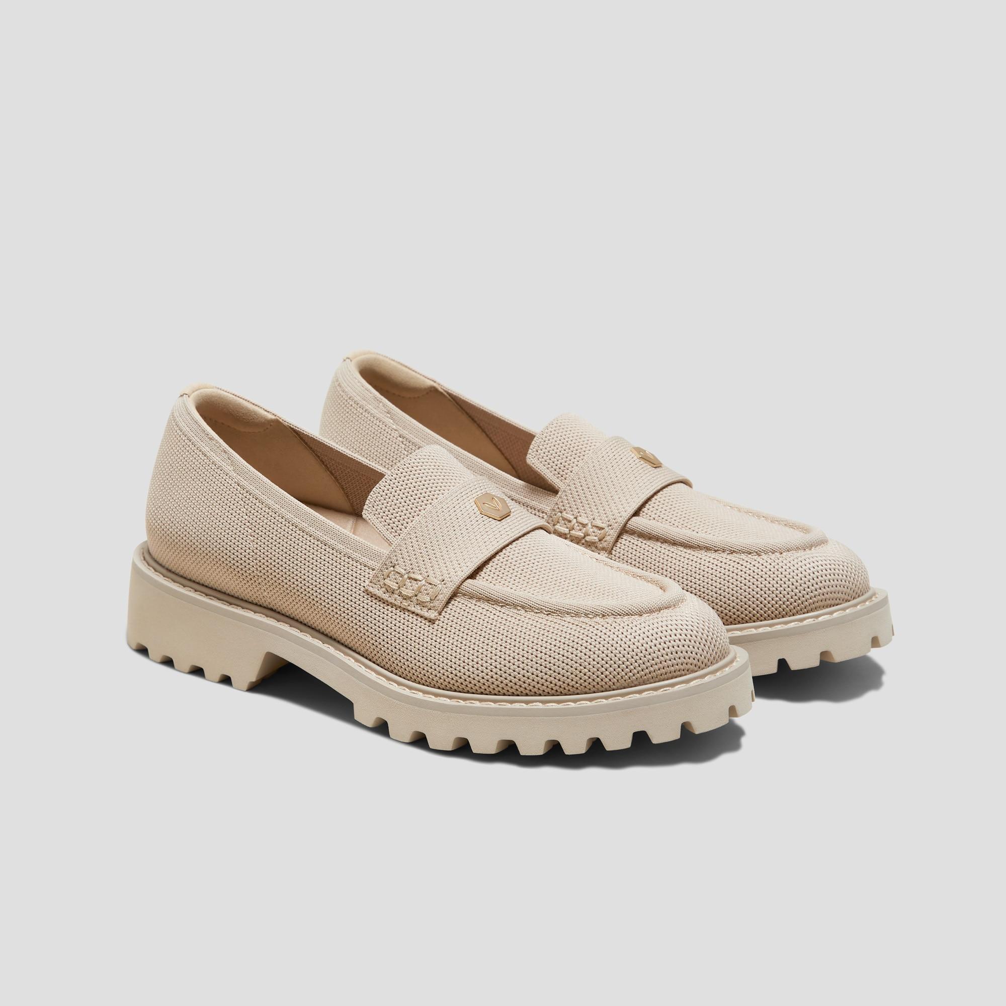 Round-Toe Platform Chunky Heel Loafers (Francesca) product image