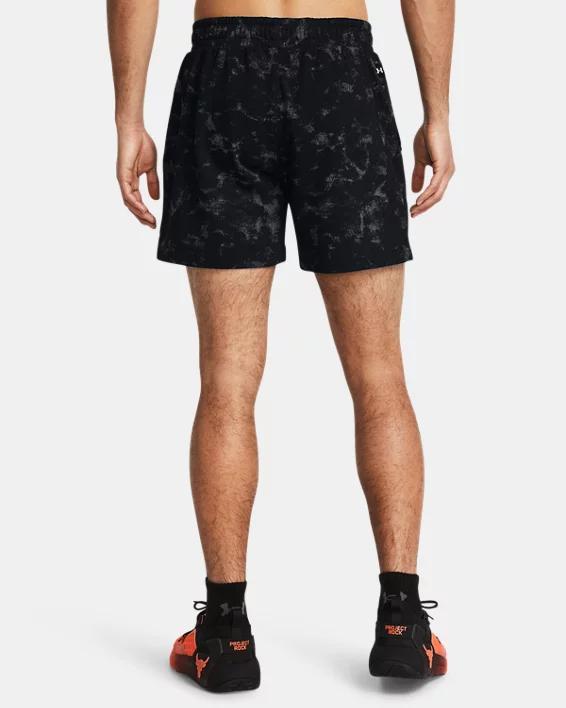 Men's Project Rock Rival Terry Printed Shorts Product Image