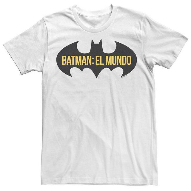 Mens Batman: El Mundo Spain Bat Logo Tee Product Image