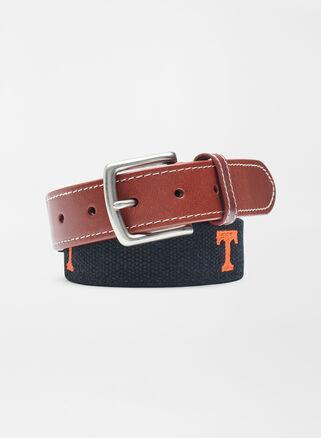 Peter Millar Mens Tennessee Belt | Color: Black | Size: 34 Product Image