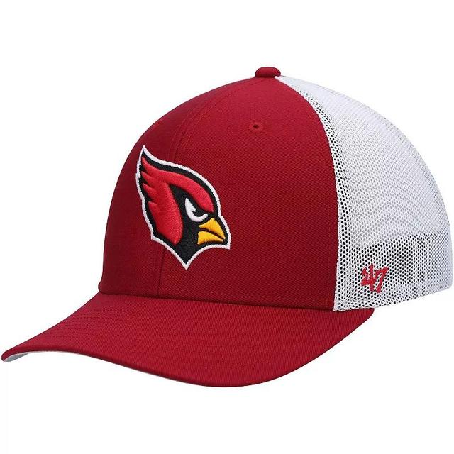 Mens 47 Cardinal/White Arizona Cardinals Trophy Trucker Flex Hat Product Image