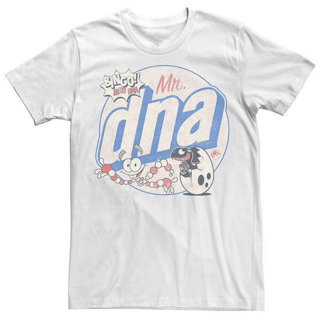 Mens Jurassic World Mr. DNA Bingo Old School Tee Product Image