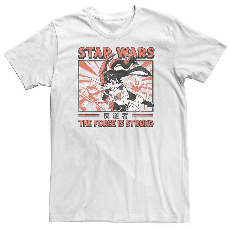 Big & Tall Star Wars: Visions The Force Is Strong Tee, Mens Product Image