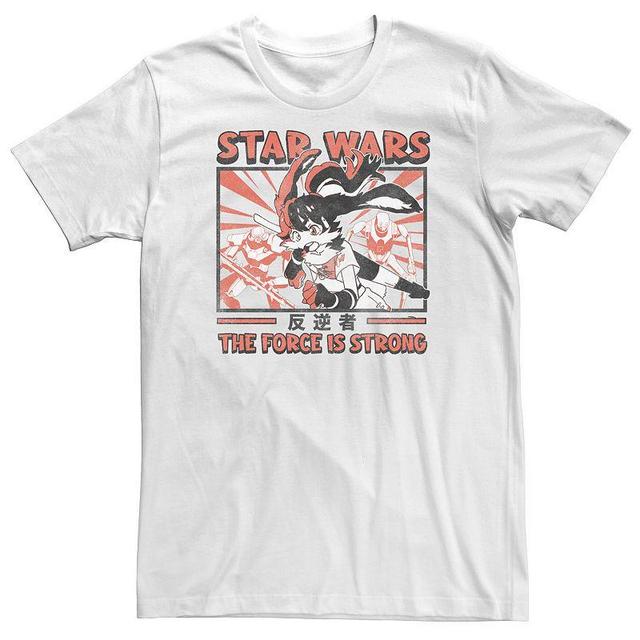 Big & Tall Star Wars: Visions The Force Is Strong Tee, Mens Product Image