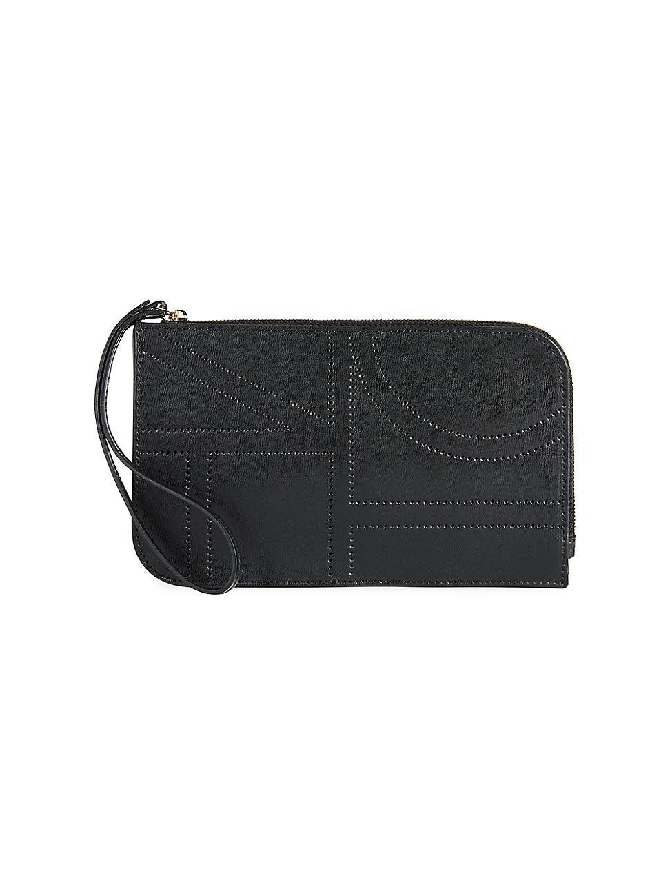 Totme Monogram Leather Wristlet Product Image