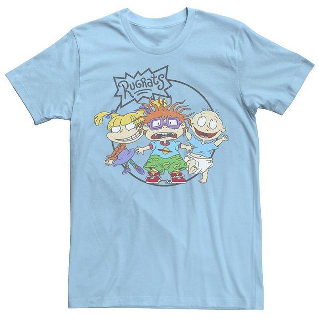 Mens Rugrats Chuckie Tommy & Angelica Logo Tee, Boys Product Image