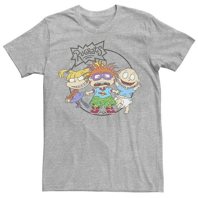 Mens Rugrats Chuckie Tommy & Angelica Logo Tee, Boys Product Image