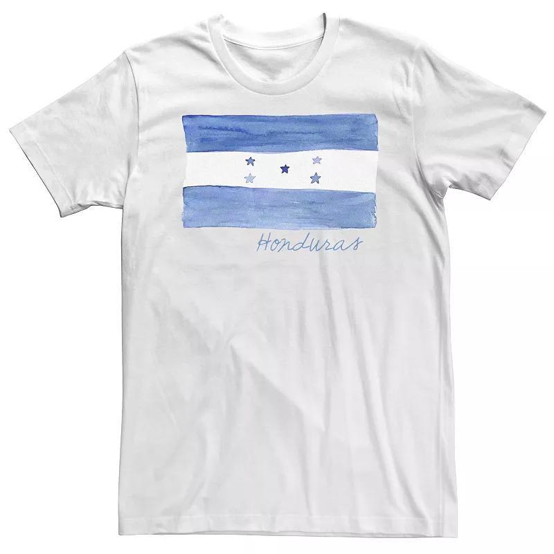 Big & Tall HHM Honduras Flag Watercolor Tee, Mens Product Image