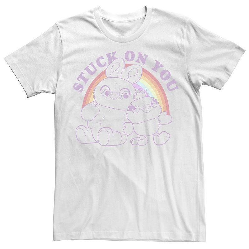 Disney / Pixars Toy Story 4 Ducky & Bunny Mens Stuck On You Tee Product Image