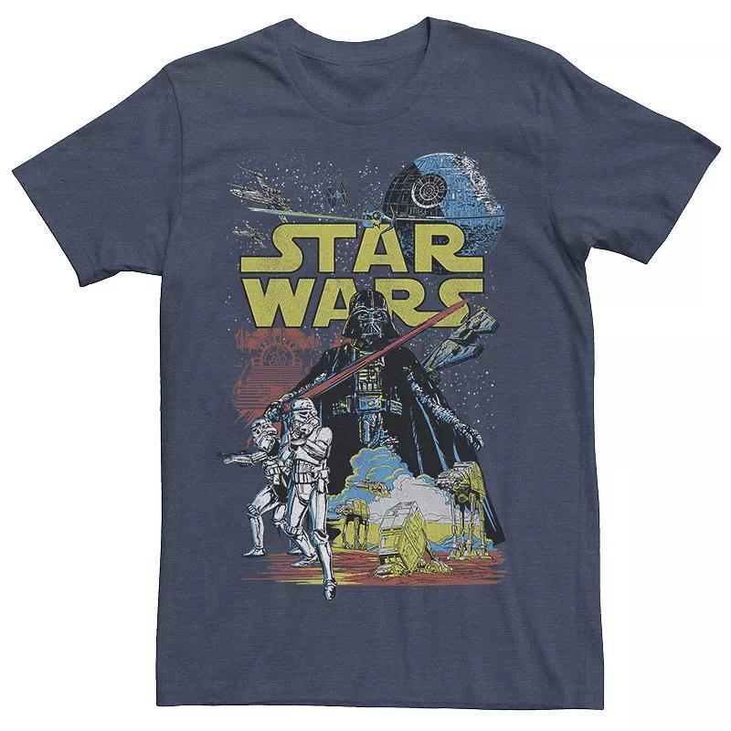 Mens Star Wars Rebel Classic Poster Graphic Tee Product Image