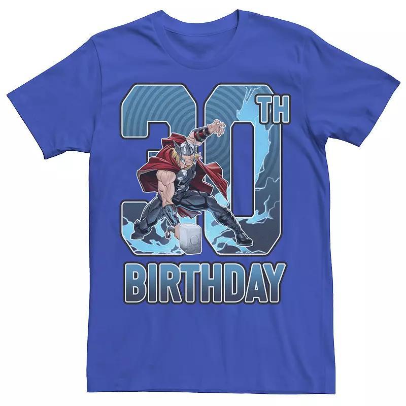 Mens Marvel Thor 30th Birthday Tee Product Image