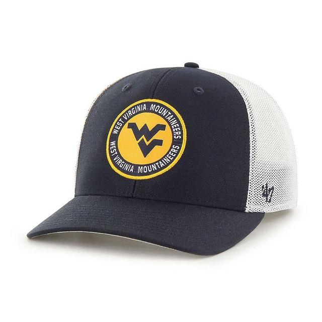 Mens 47 West Virginia Mountaineers Unveil Trophy Flex Hat Blue Product Image