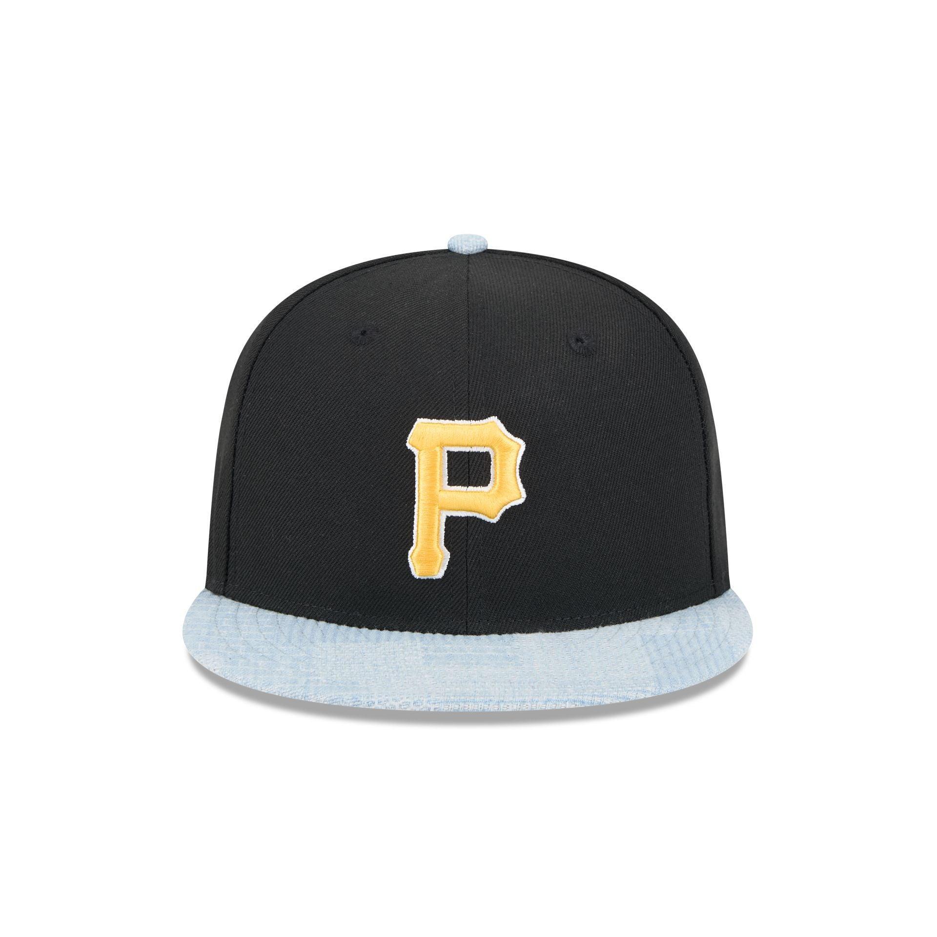 Pittsburgh Pirates Patch Denim 59FIFTY Fitted Hat Male Product Image