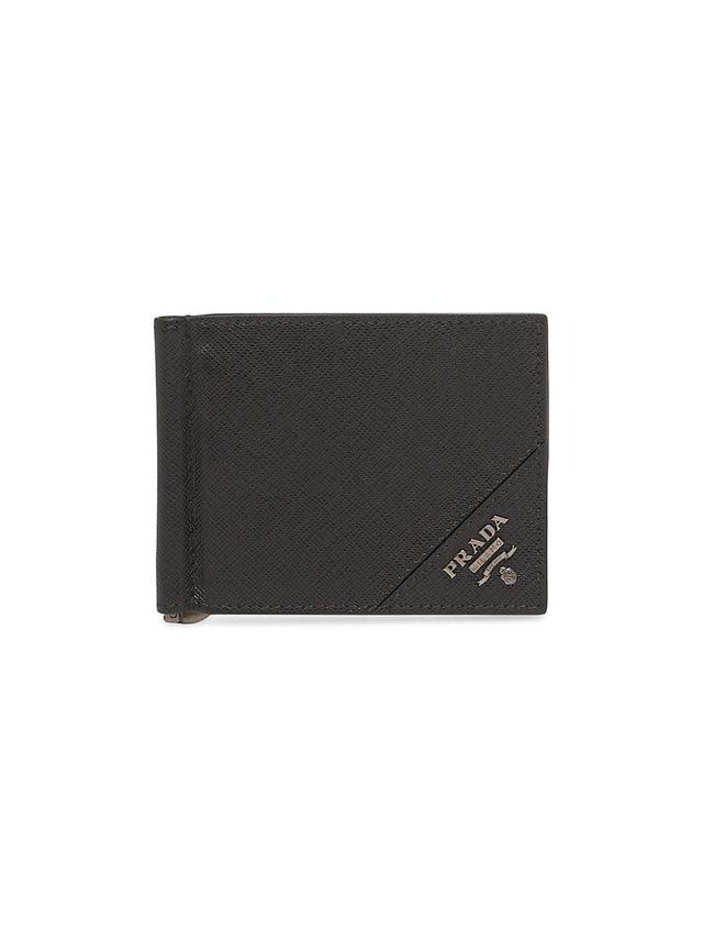 Mens Saffiano Leather Wallet Product Image