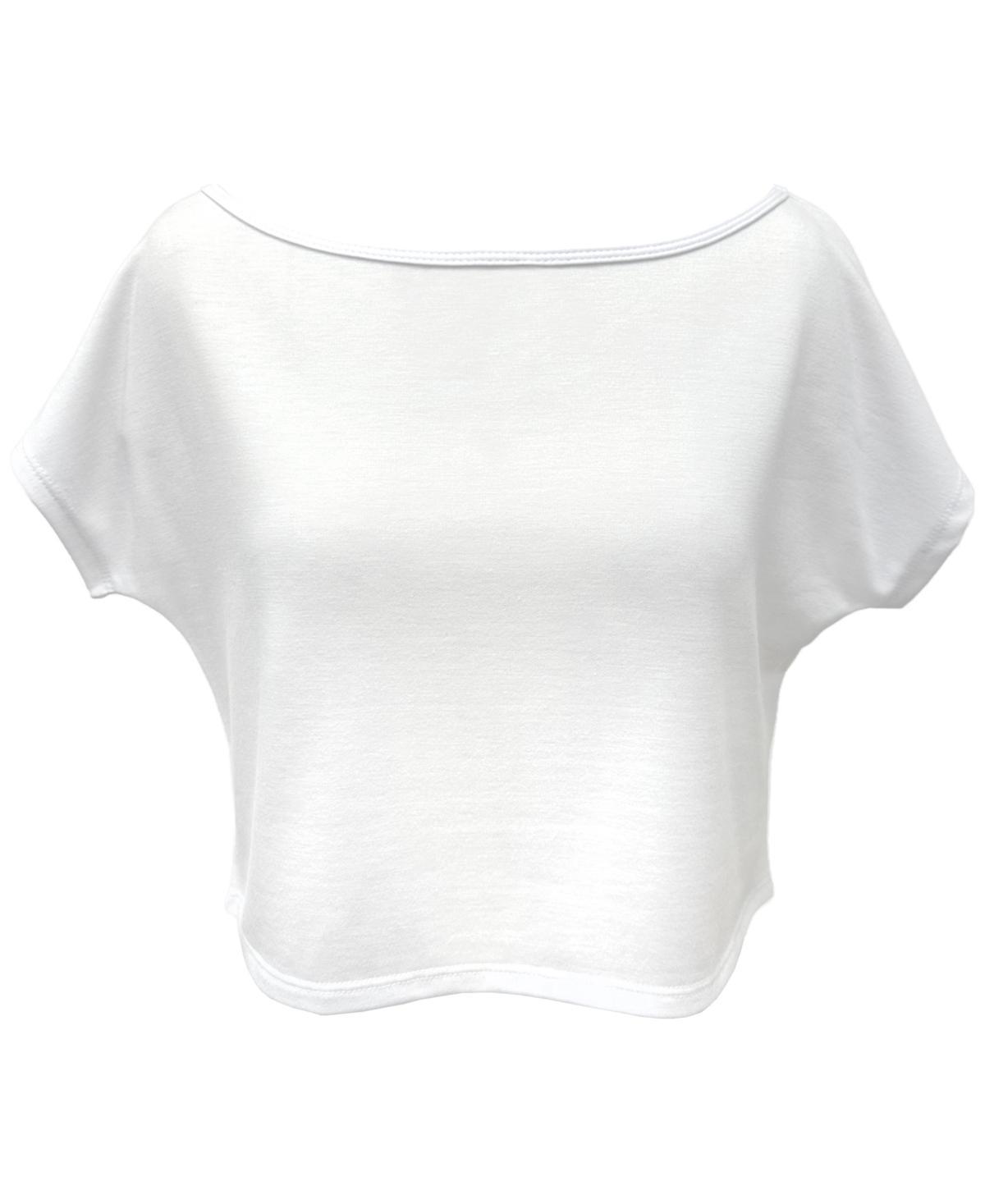 Women's Off-The-Shoulder T-Shirt, Created for Macy's Product Image