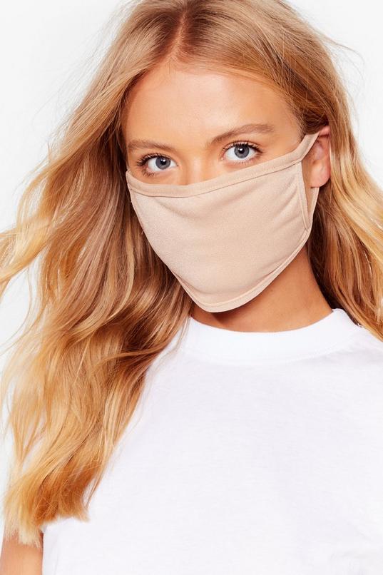 Soft Fabric Fashion Face Mask Product Image