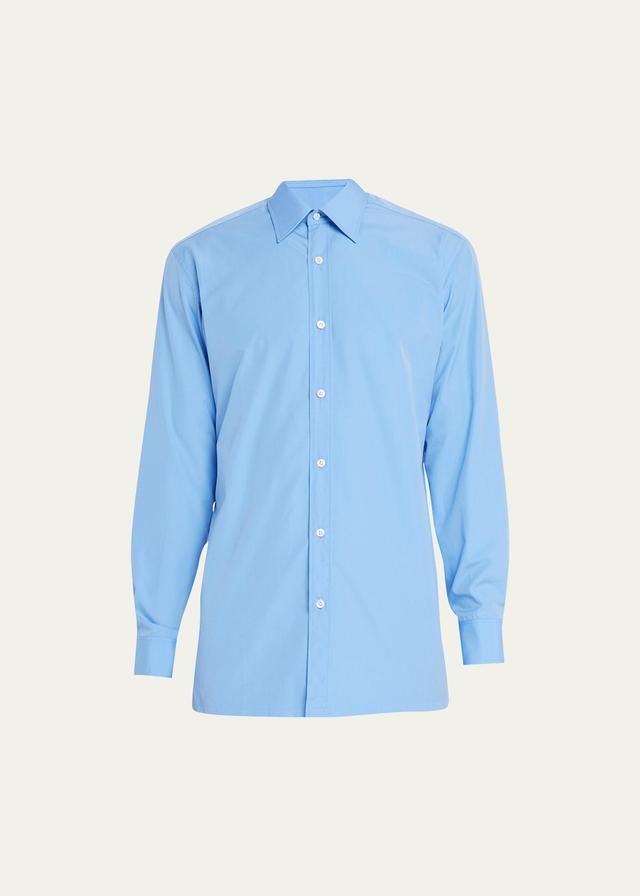 Mens Cotton Poplin Dress Shirt Product Image