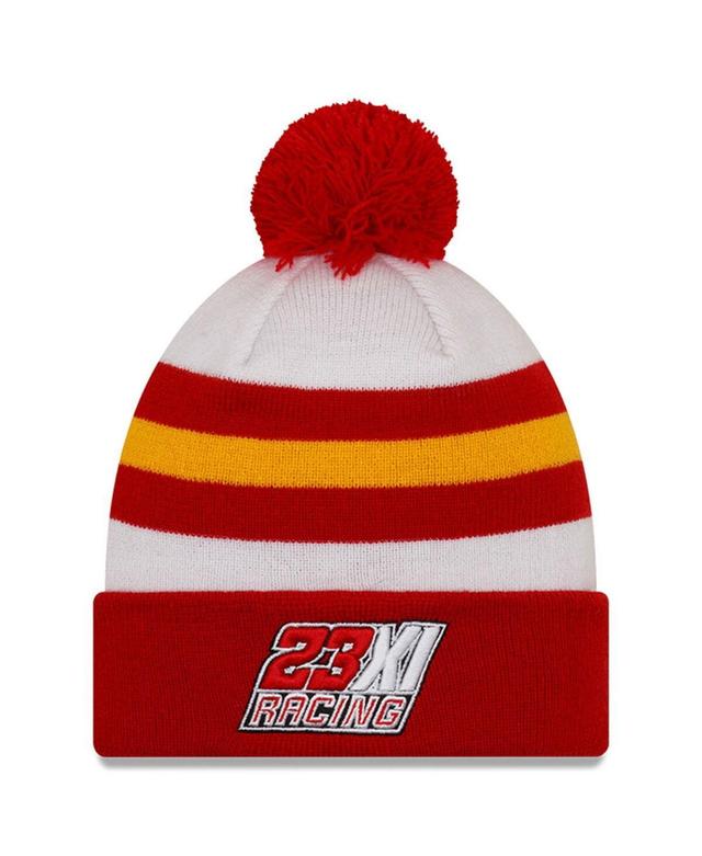 Mens New Era Red Bubba Wallace McDonalds Knit Pom Cuff Beanie - Red Product Image