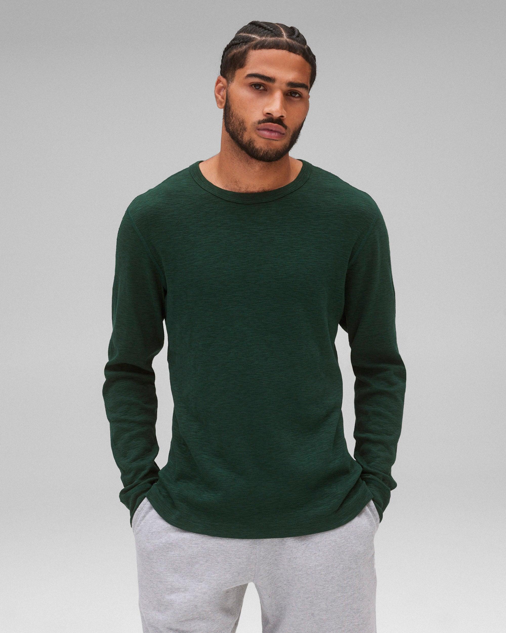 1x1 Slub Long Sleeve Male Product Image