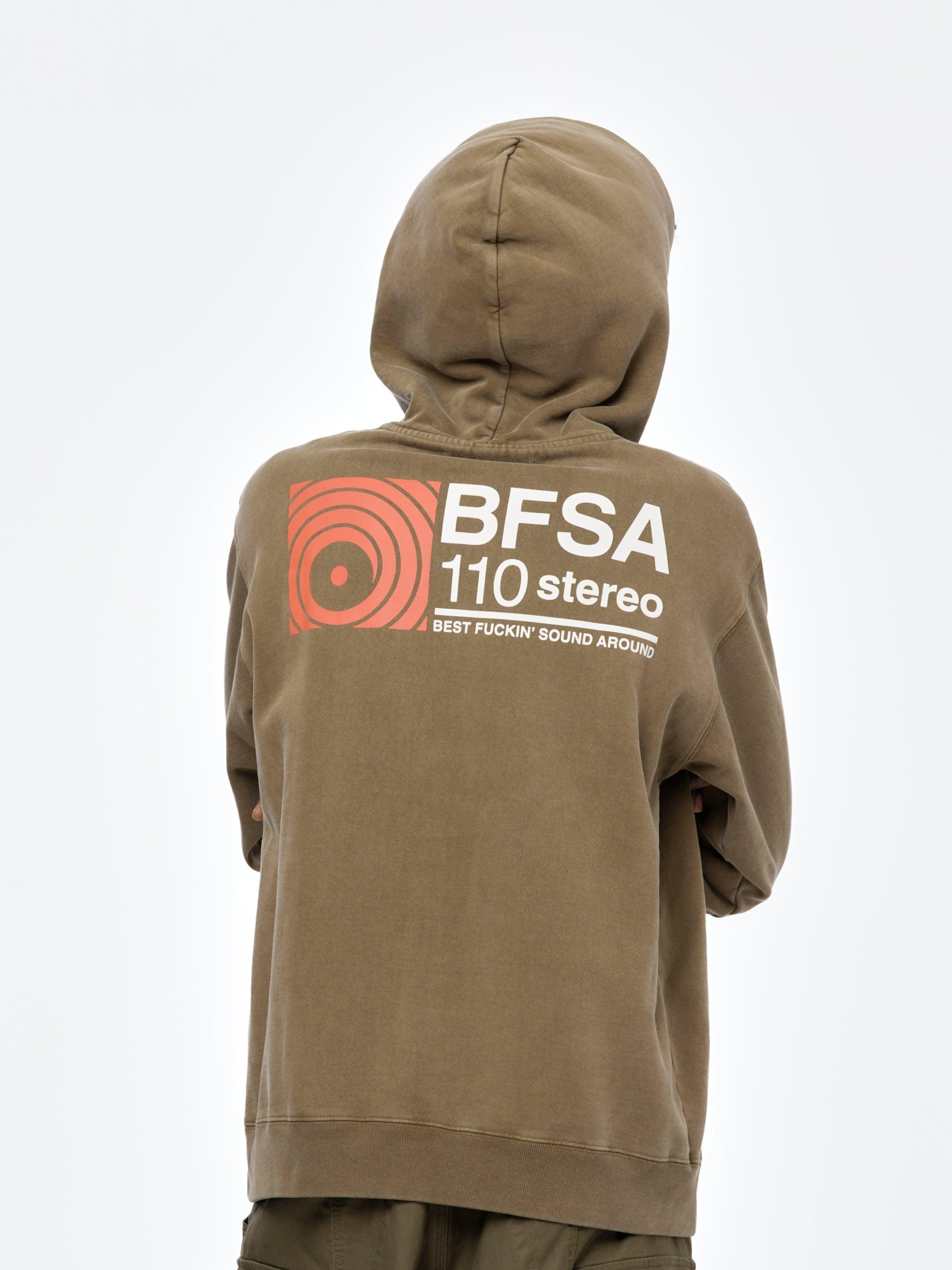 110 Stereo Hoodie (Dark Earth) Product Image