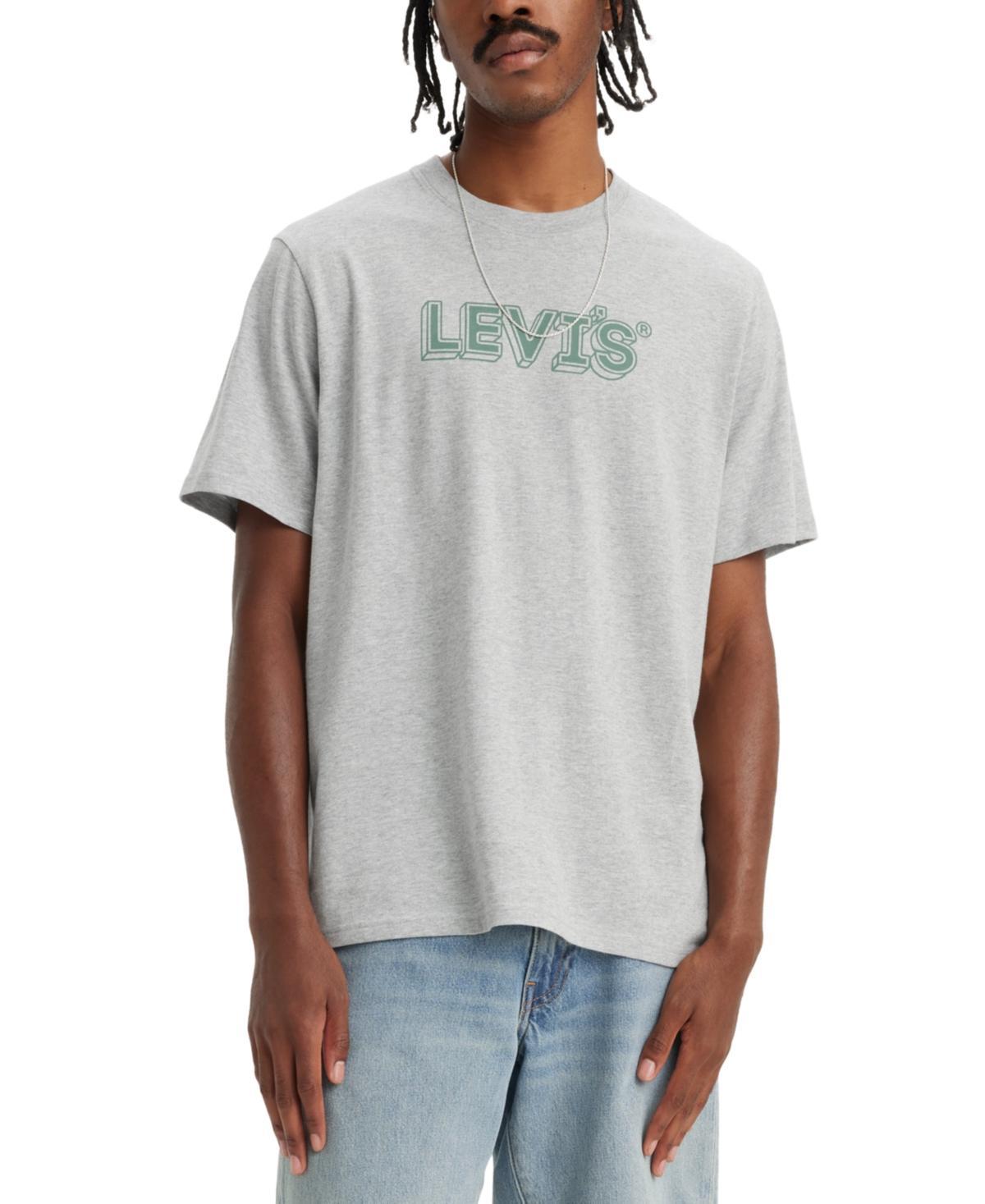 Levis Mens Relaxed-Fit Logo T-Shirt Product Image