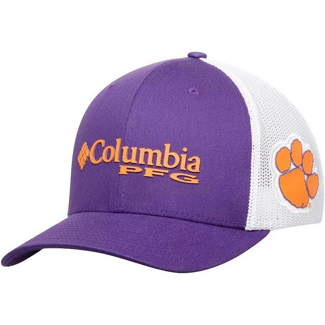 Mens Columbia Clemson Tigers Collegiate PFG Flex Hat Product Image