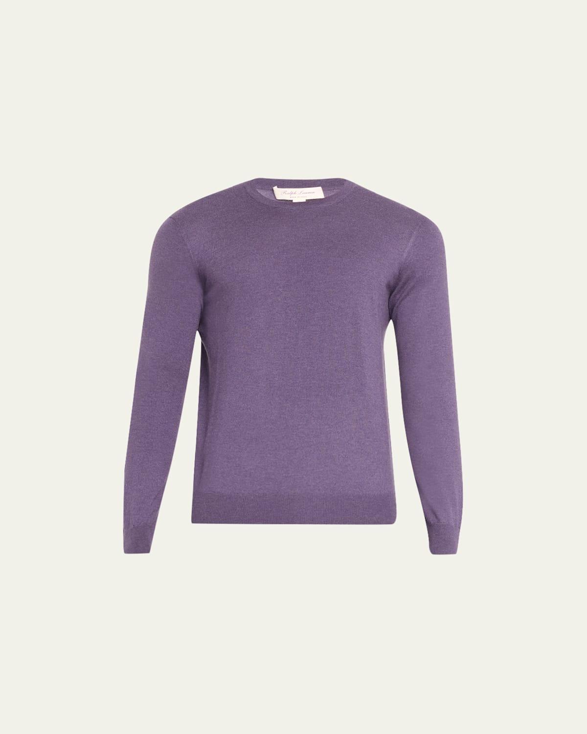 Mens Cashmere Crewneck Sweater Product Image