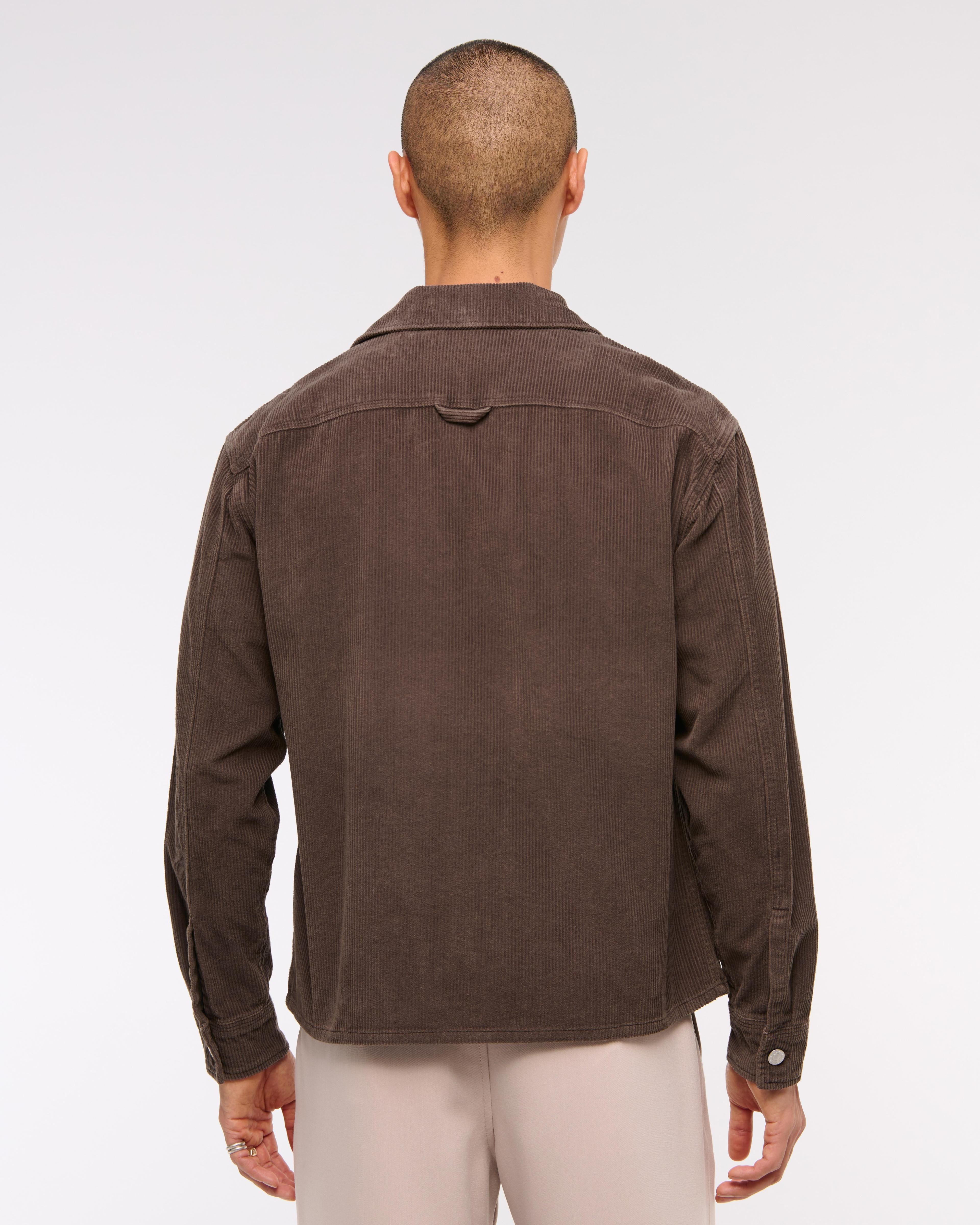 Corduroy Shirt Jacket Product Image