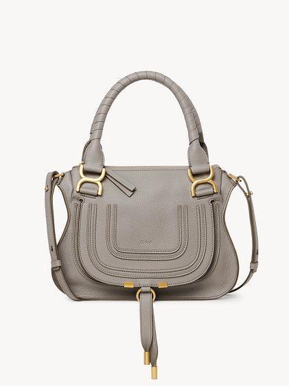 Small Marcie bag in grained leather Product Image