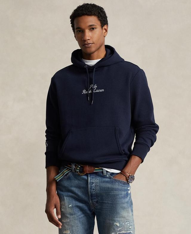 Polo Ralph Lauren Mens Logo Double-Knit Hoodie Product Image