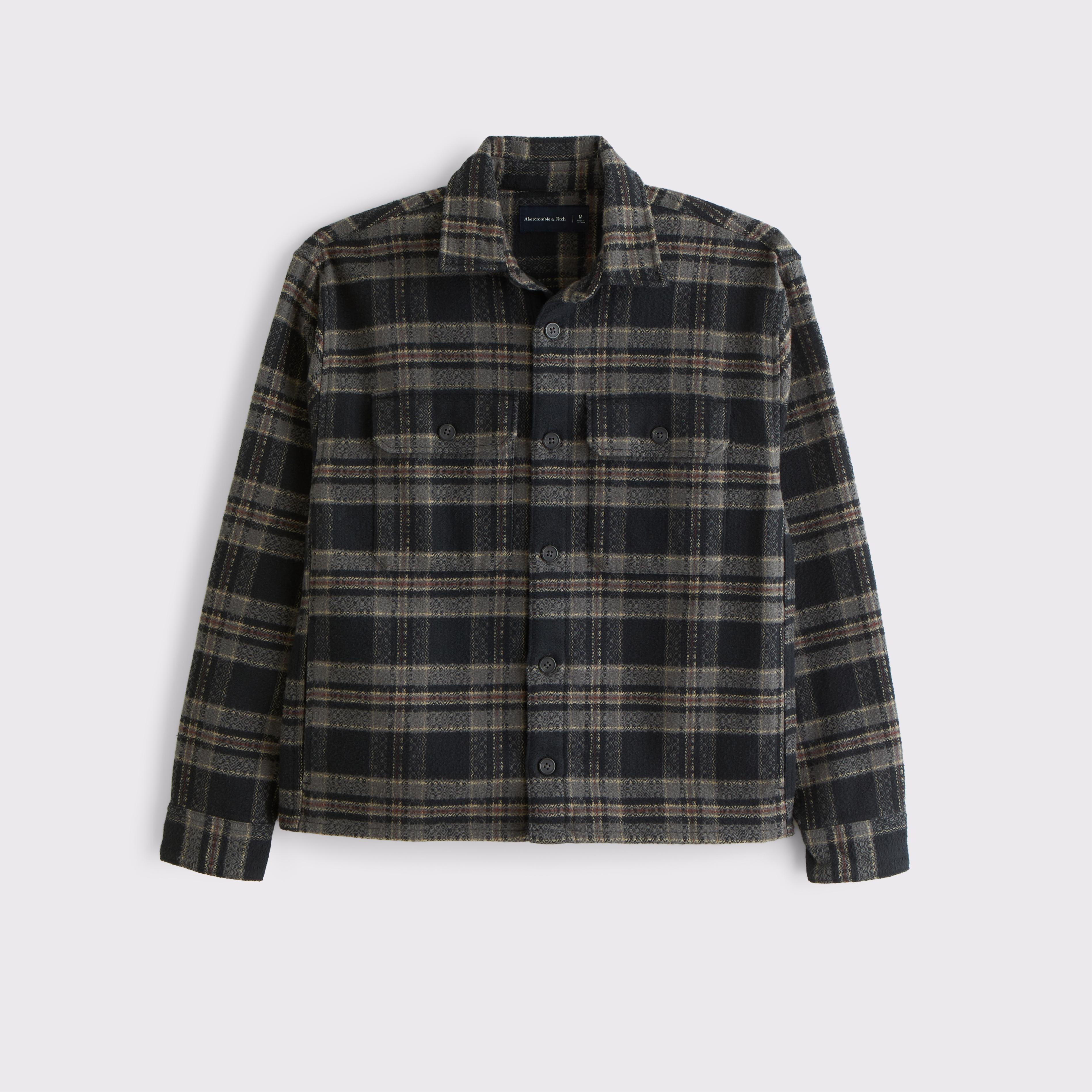 Flannel Shirt Jacket Product Image