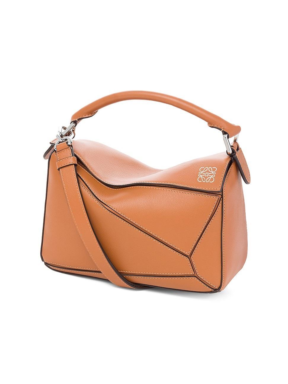 Womens Small Puzzle Leather Bag Product Image