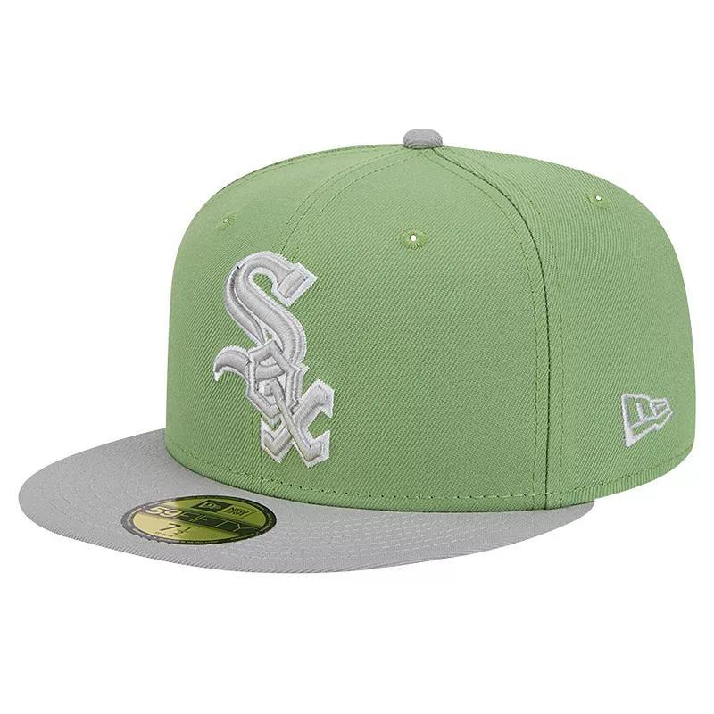 Mens New Era /Gray Chicago White Sox Two-Tone Color Pack 59FIFTY Fitted Hat Product Image