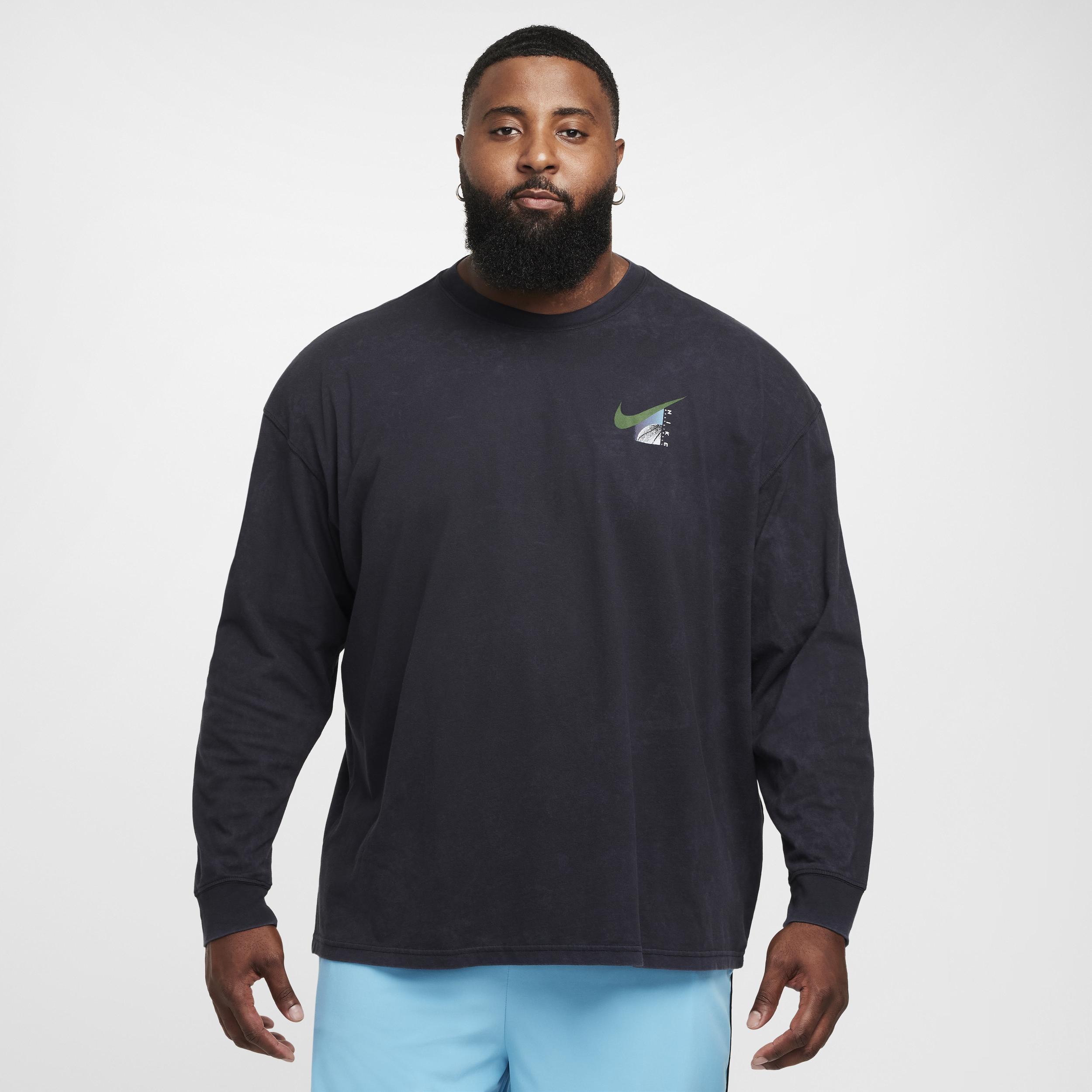 Nike Men's Max90 Long-Sleeve Basketball T-Shirt Product Image