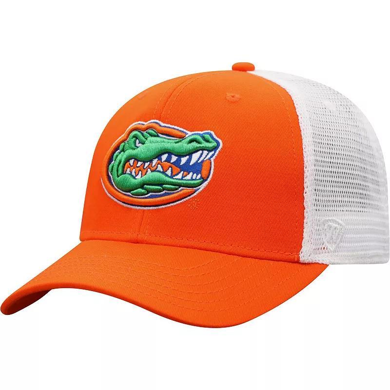 Mens Top of the World Orange Florida Gators Trucker Snapback Hat - Orange Product Image