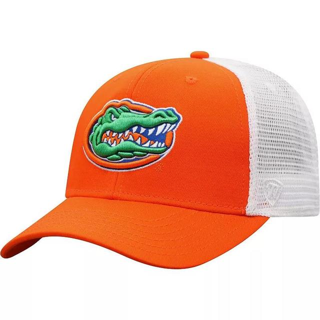 Mens Top of the World Orange Florida Gators Trucker Snapback Hat - Orange Product Image