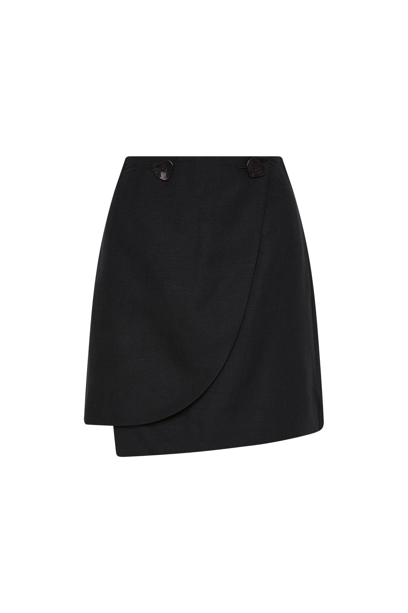 Flight Asymmetric Wrap Skirt Product Image