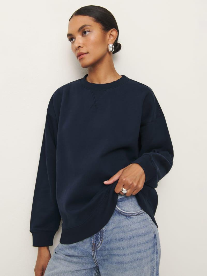 Drew Vintage Oversized Crewneck Sweatshirt Product Image