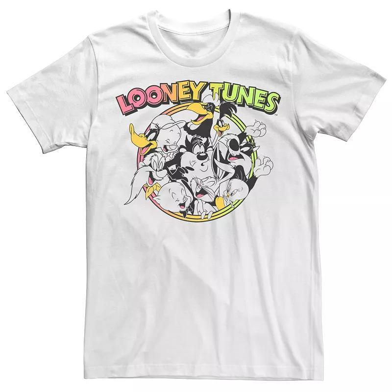 Big & Tall Looney Tunes Group Having A Laugh Graphic Tee, Mens Product Image