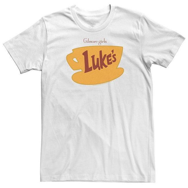 Big & Tall Gilmore Girls Lukes Logo Tee, Mens Product Image