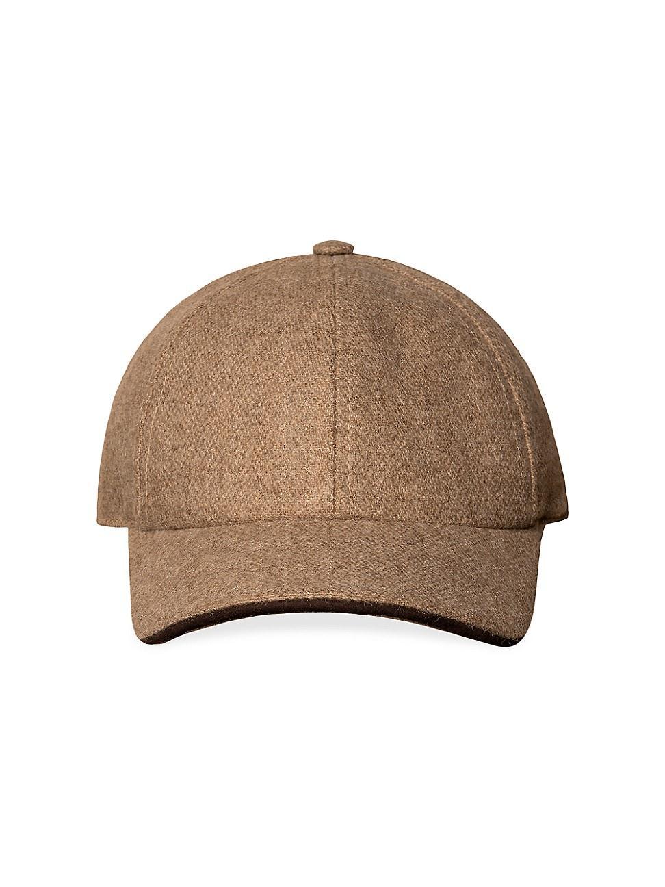 Mens Wool 6-Panel Baseball Cap Product Image