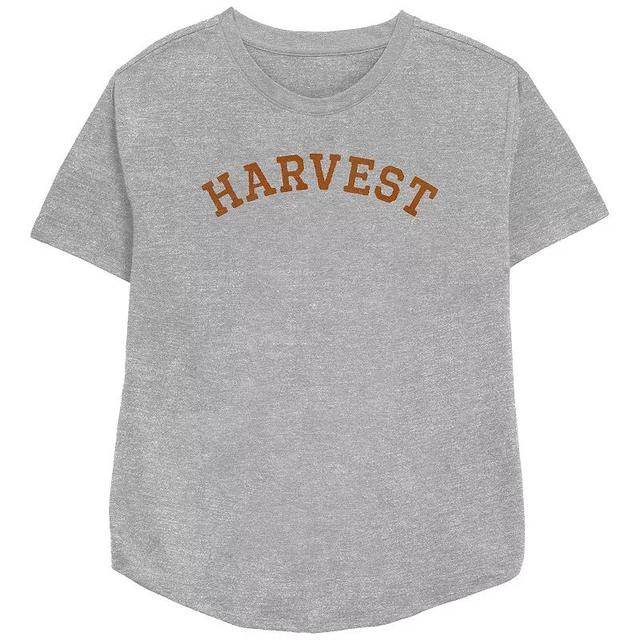 Womens Harvest Relaxed Fit Graphic Tee Athletic Grey Product Image