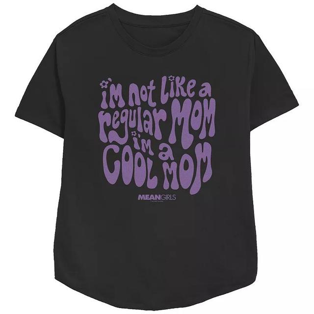 Womens Mean Girls Im Not A Regular Mom Im A Cool Mom Relaxed Fit Graphic Tee Product Image